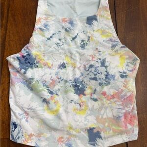 Old Navy Yellow and Pink Tank Top and Leggings